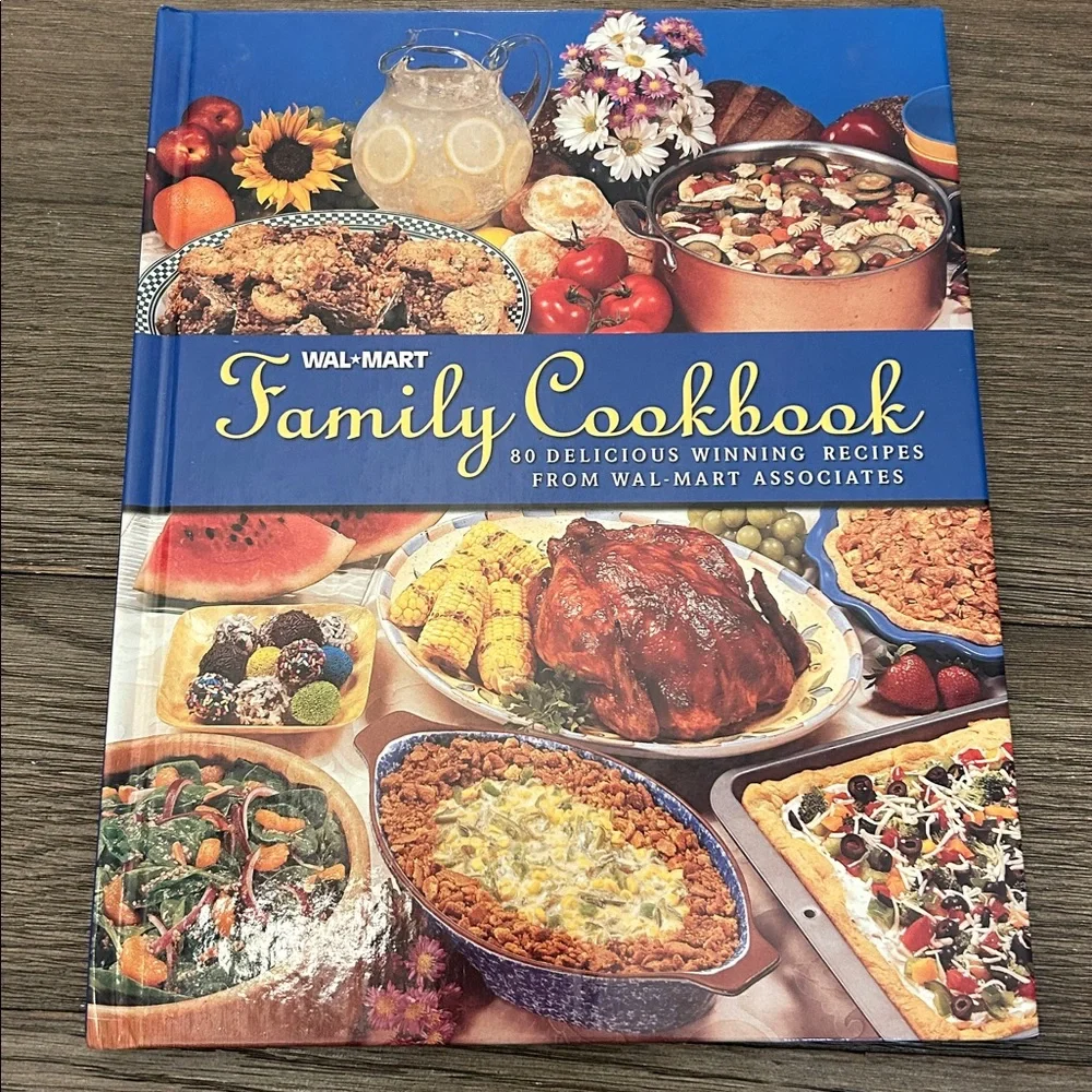 Cookbooks two casserole recipes and walmart associates Home Cooking 3 EUC